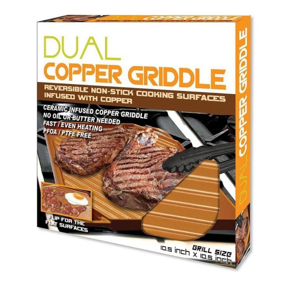 Dual Copper Griddle
